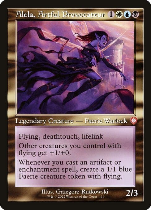 Alela, Artful Provocateur (Mythic)