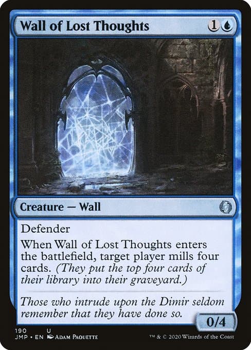 Wall of Lost Thoughts from Jumpstart (Uncommon)