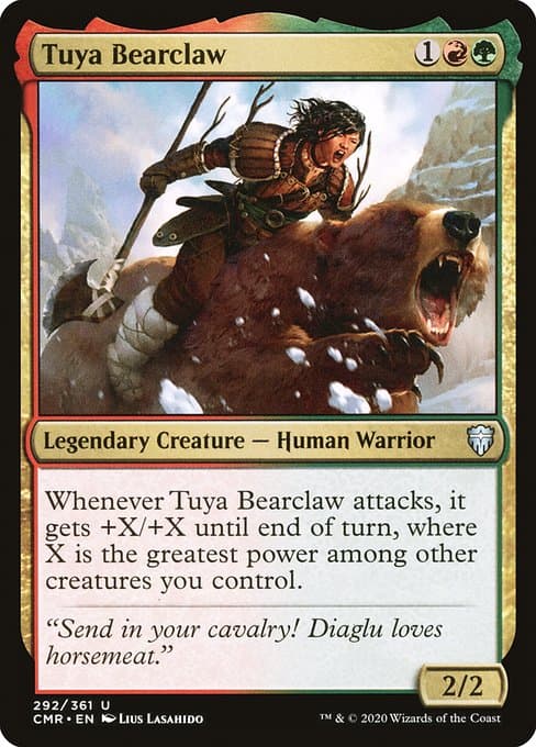 Tuya Bearclaw from Commander Legends (Uncommon)