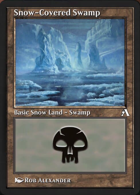 Snow-Covered Swamp (Common)