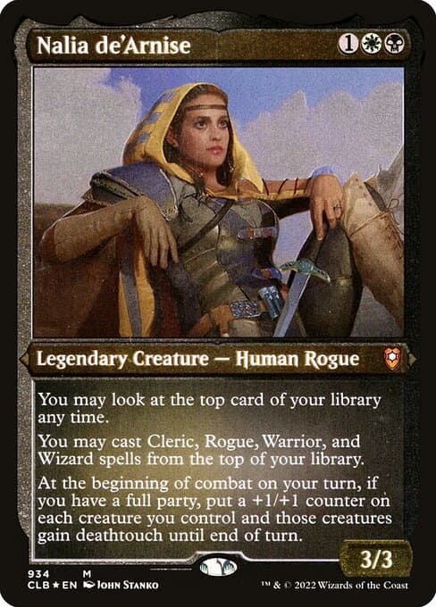 Nalia de'Arnise from Commander Legends: Battle for Baldur's Gate (Mythic)