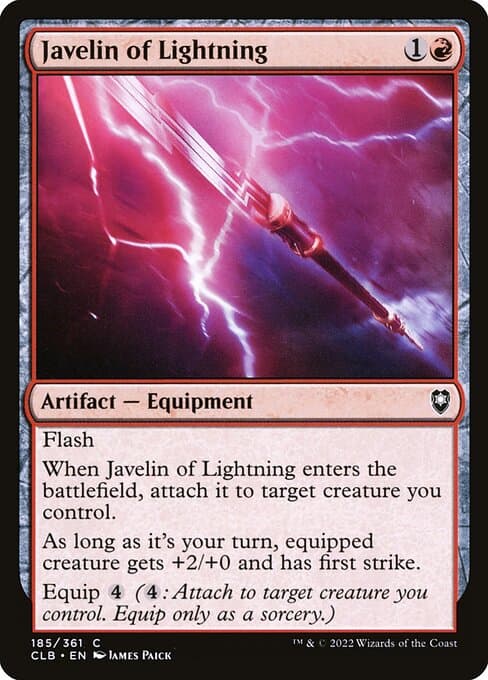 Javelin of Lightning (Common)