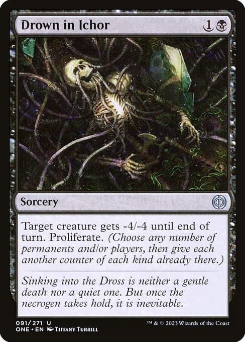 Drown in Ichor from Phyrexia: All Will Be One (Uncommon)
