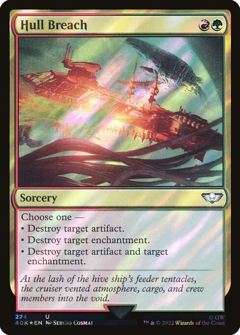 Hull Breach from Warhammer 40,000 Commander (Uncommon)