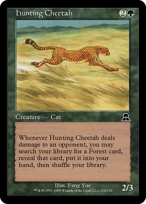 Hunting Cheetah from Masters Edition III (Common)