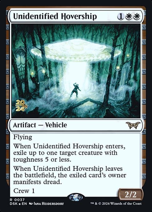 Unidentified Hovership from Duskmourn: House of Horror Promos (Rare)