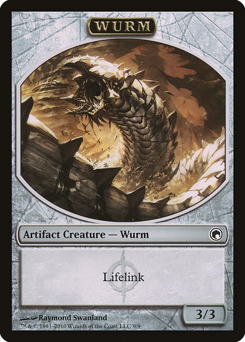 Wurm from Scars of Mirrodin Tokens (Common)