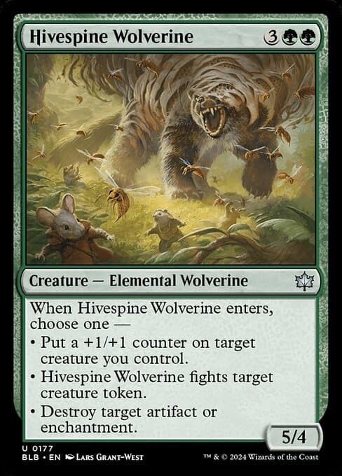 Hivespine Wolverine (Uncommon)