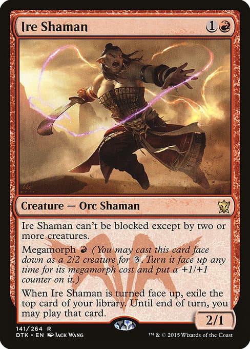 Ire Shaman from Dragons of Tarkir (Rare)