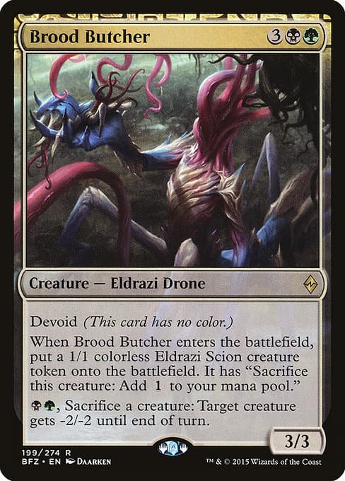 Brood Butcher from Battle for Zendikar (Rare)