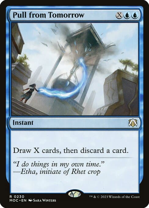 Pull from Tomorrow from March of the Machine Commander (Rare)