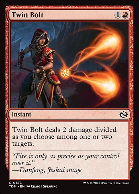 Twin Bolt from Tarkir: Dragonstorm (Common)
