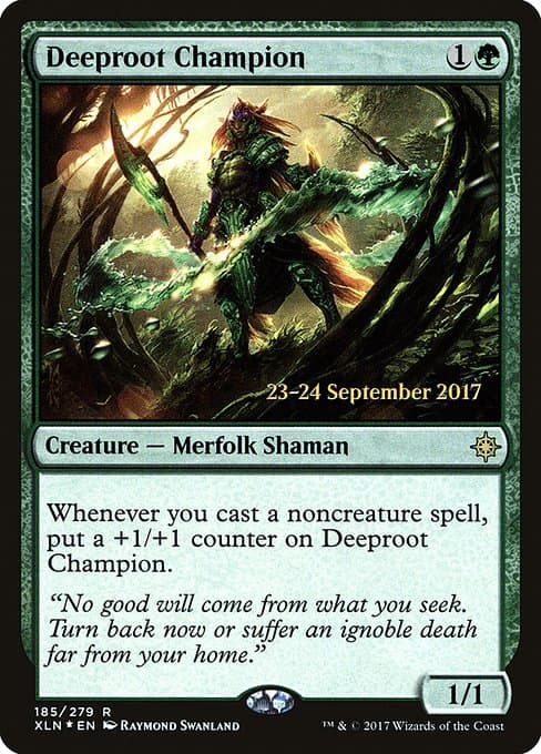 Deeproot Champion from Ixalan Promos (Rare)