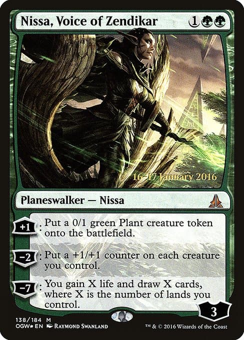 Nissa, Voice of Zendikar (Mythic)