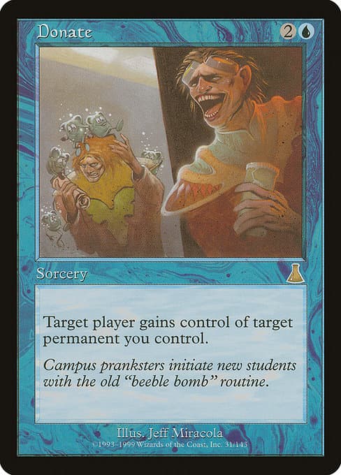 Donate from Urza's Destiny (Rare)