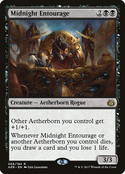 Midnight Entourage from Aether Revolt (Rare)