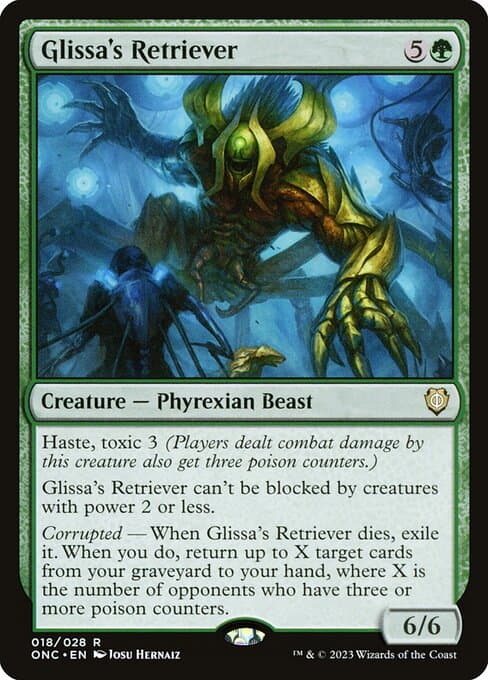 Glissa's Retriever from Phyrexia: All Will Be One Commander (Rare)