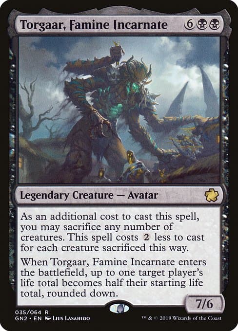 Torgaar, Famine Incarnate (Rare)