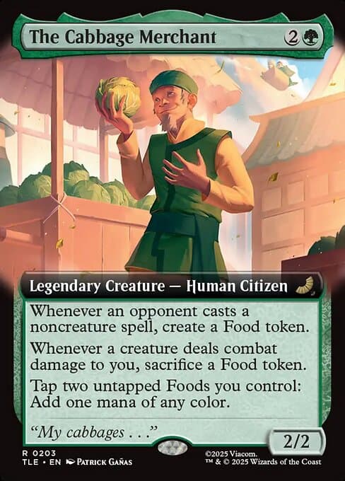 The Cabbage Merchant from Avatar: The Last Airbender Eternal (Rare)