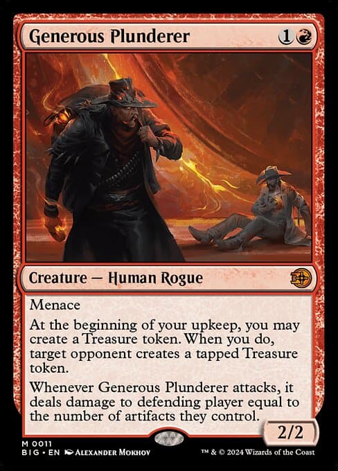 Generous Plunderer (Mythic)