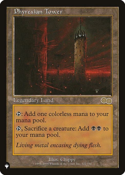 Phyrexian Tower from The List (Rare)