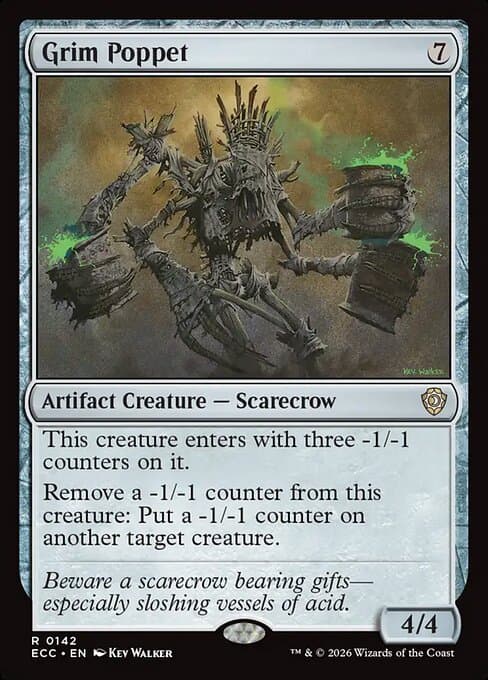 Grim Poppet from Lorwyn Eclipsed Commander (Rare)