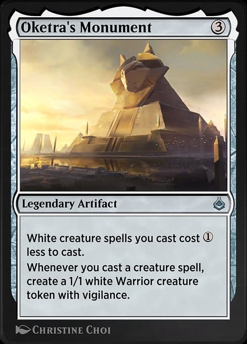 Oketra's Monument from Amonkhet Remastered (Uncommon)