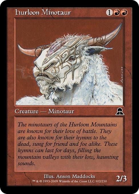 Hurloon Minotaur from Masters Edition III (Common)