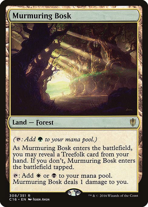 Murmuring Bosk from Commander 2016 (Rare)
