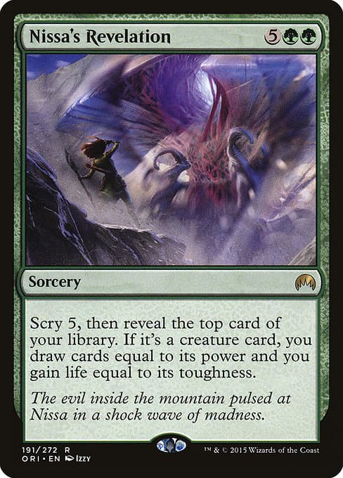 Nissa's Revelation from Magic Origins (Rare)