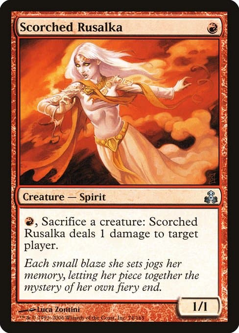 Scorched Rusalka from Guildpact (Uncommon)