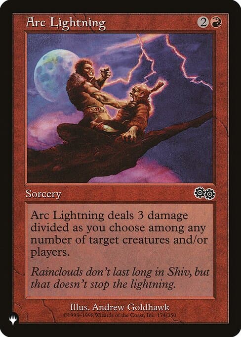 Arc Lightning from The List (Common)