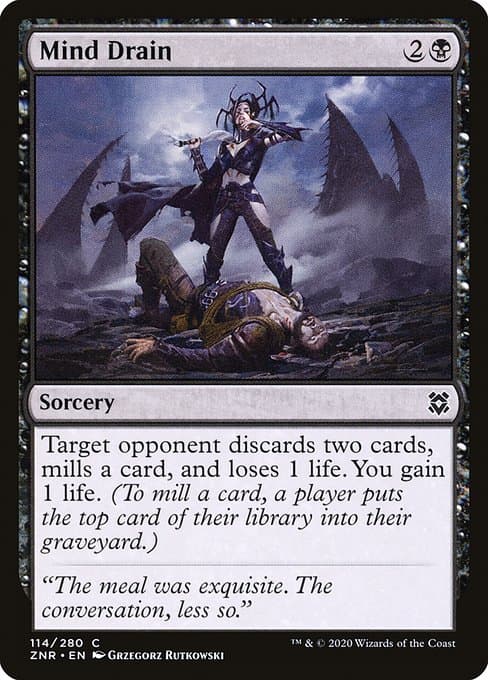 Mind Drain from Zendikar Rising (Common)