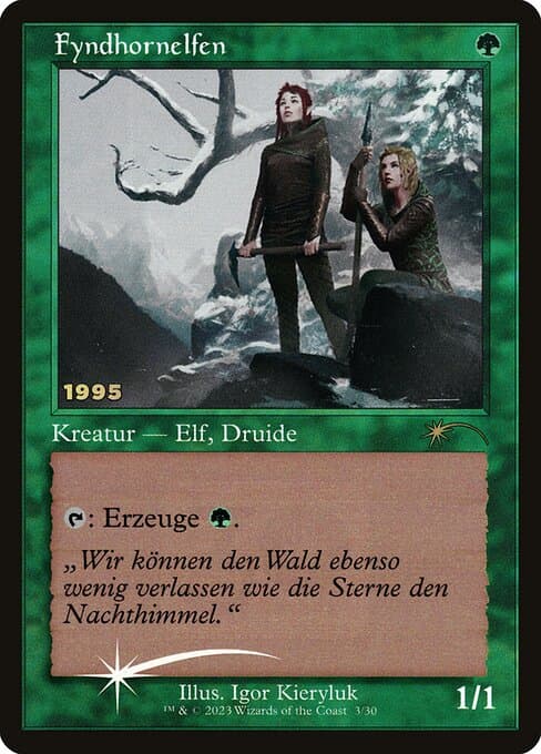 Fyndhorn Elves (Rare)