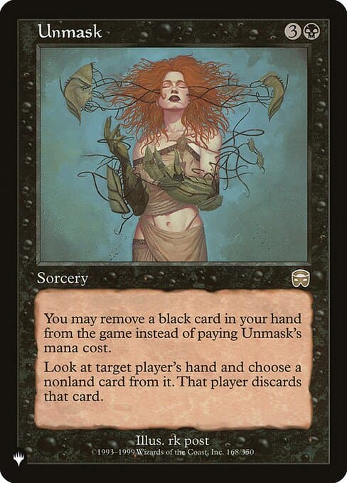Unmask from The List (Rare)