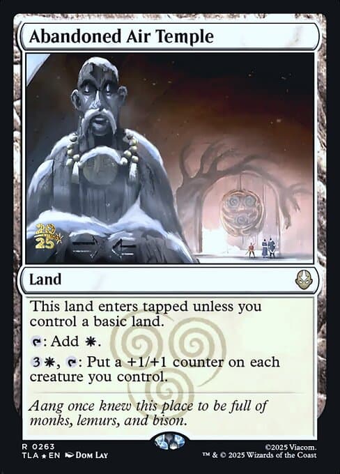 Abandoned Air Temple from Avatar: The Last Airbender Promos (Rare)
