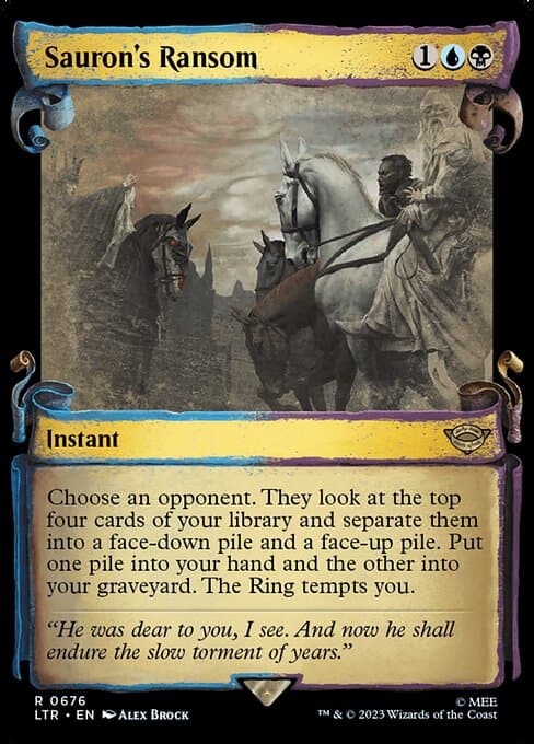 Sauron's Ransom from The Lord of the Rings: Tales of Middle-earth (Rare)