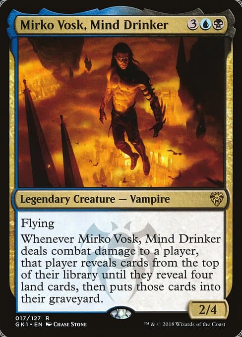 Mirko Vosk, Mind Drinker from GRN Guild Kit (Rare)