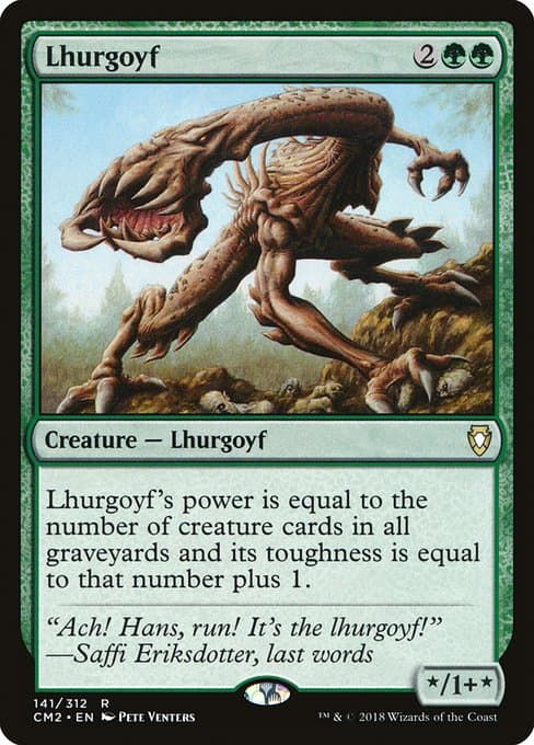 Lhurgoyf from Commander Anthology Volume II (Rare)