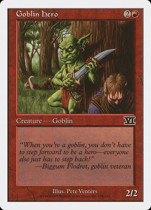 Goblin Hero from Classic Sixth Edition (Common)