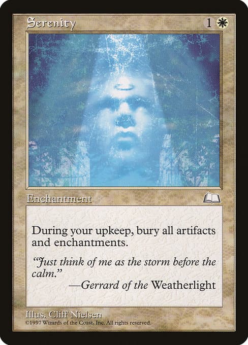 Serenity from Weatherlight (Rare)