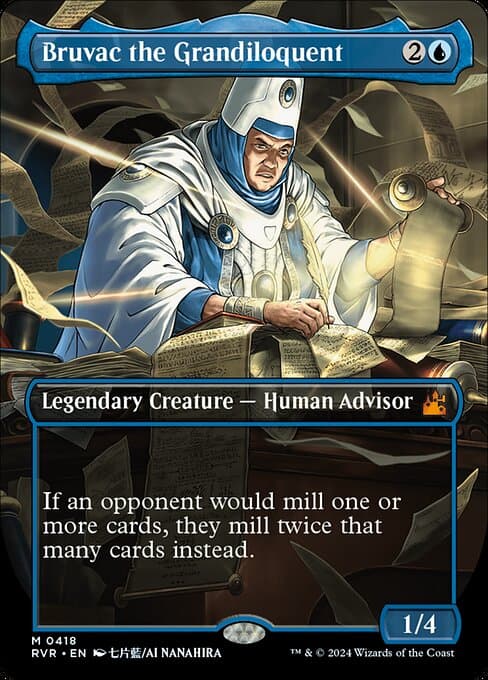 Bruvac the Grandiloquent from Ravnica Remastered (Mythic)