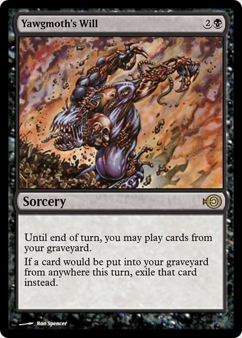 Yawgmoth's Will from Magic Online Promos (Rare)