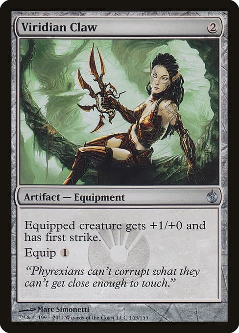 Viridian Claw from Mirrodin Besieged (Uncommon)