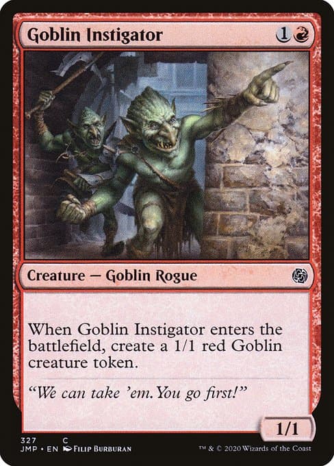 Goblin Instigator from Jumpstart (Common)