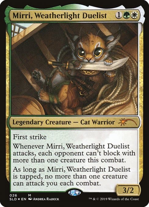 Mirri, Weatherlight Duelist from Secret Lair Drop (Mythic)