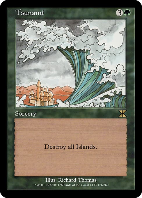 Tsunami from Masters Edition IV (Rare)