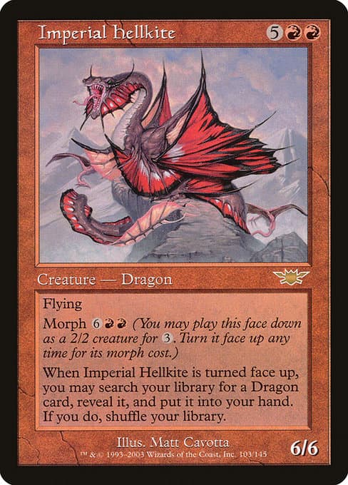 Imperial Hellkite from Legions (Rare)