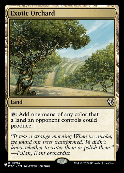 Exotic Orchard from The List (Rare)