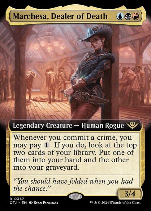 Marchesa, Dealer of Death from Outlaws of Thunder Junction (Rare)